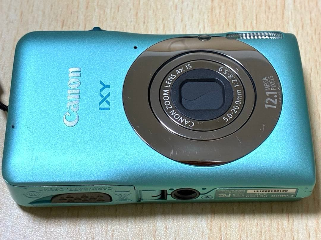 Canon IXY 200F コンパクトデジタルカメラ　グリーン
