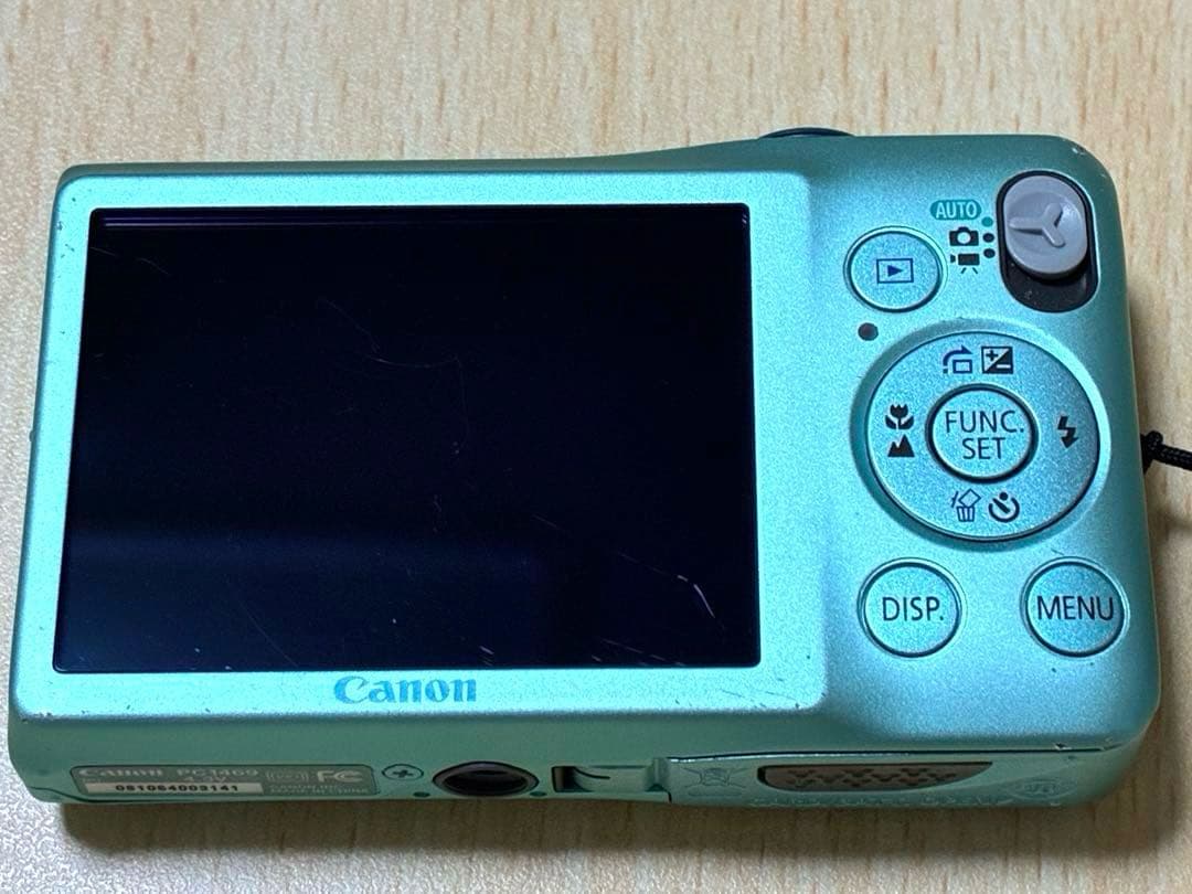 Canon IXY 200F コンパクトデジタルカメラ　グリーン