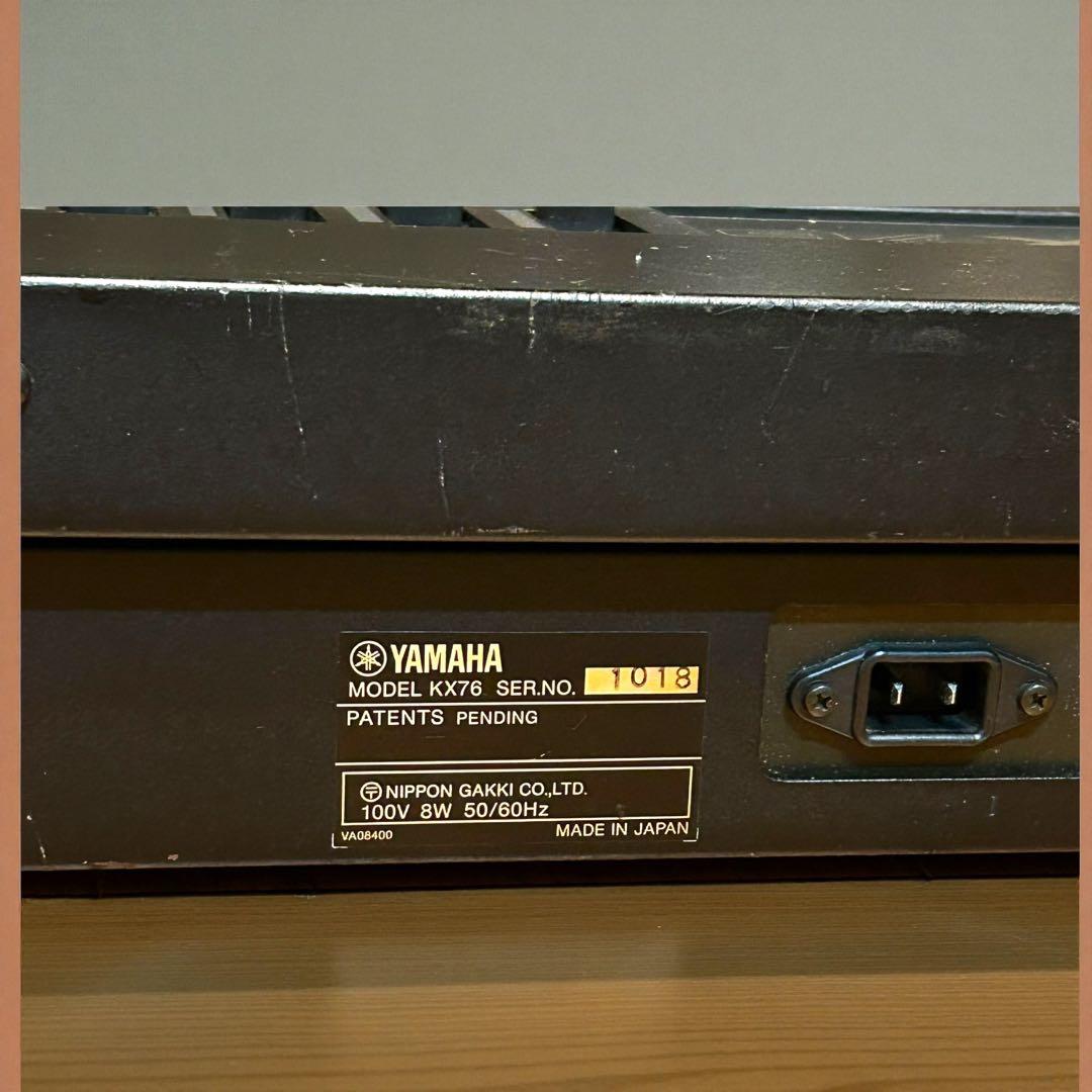 超稀少品❣️ソフトケース付き❣️YAMAHA KX76 76鍵 シンセサイザー