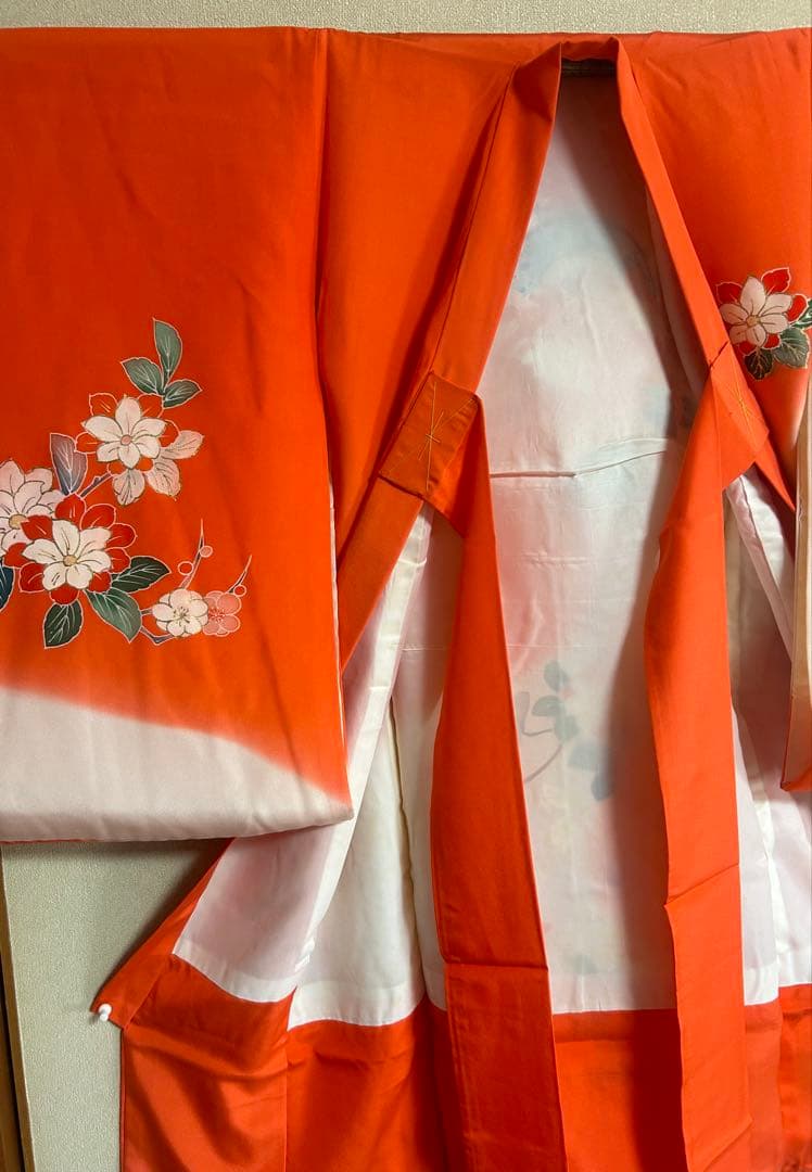 123 お宮参り　産着　一つ身　七五三　三歳　五歳　お祝い　正絹仕立て上り