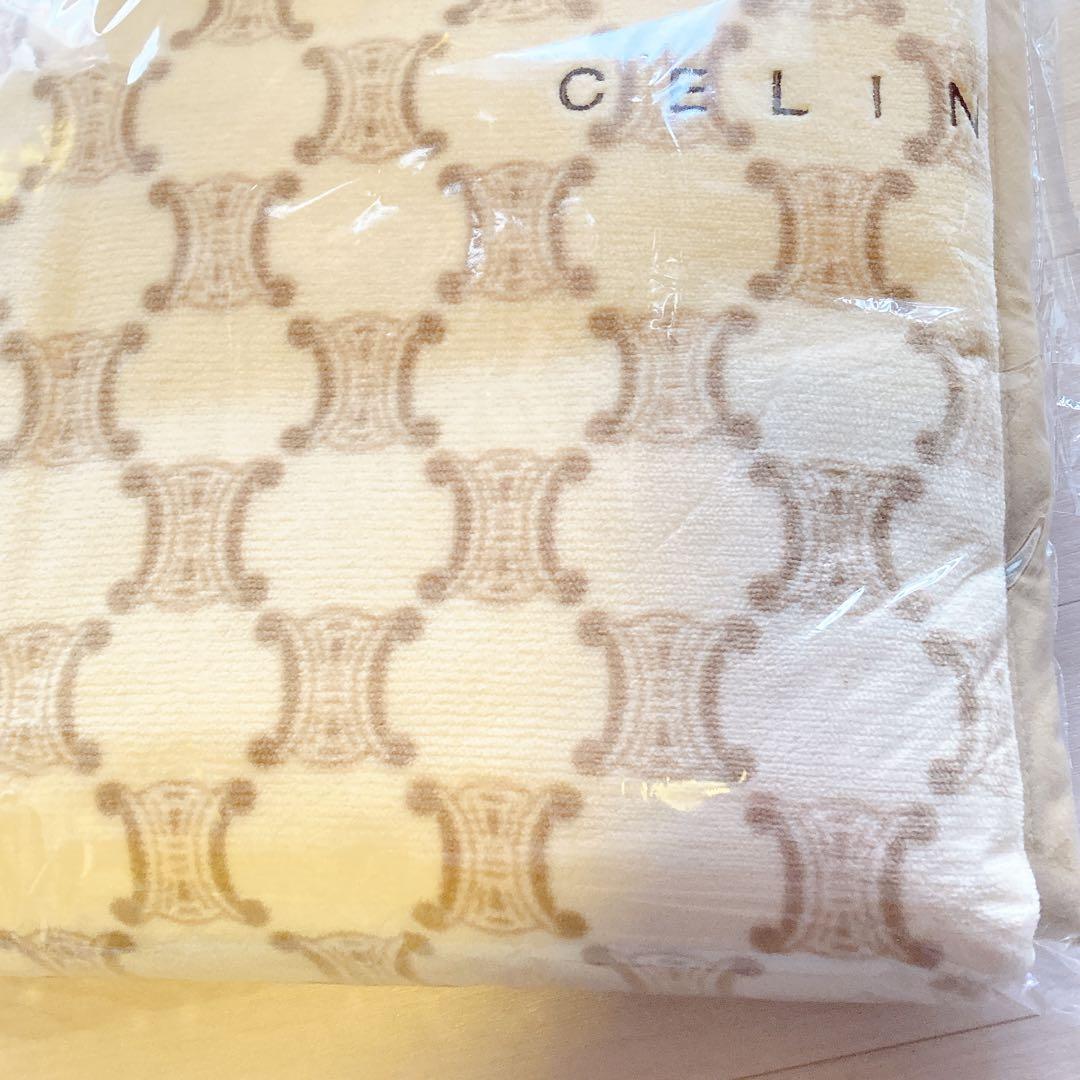 セリーヌ 綿毛布 マカダム 寝具 西川産業 総柄 CELINE