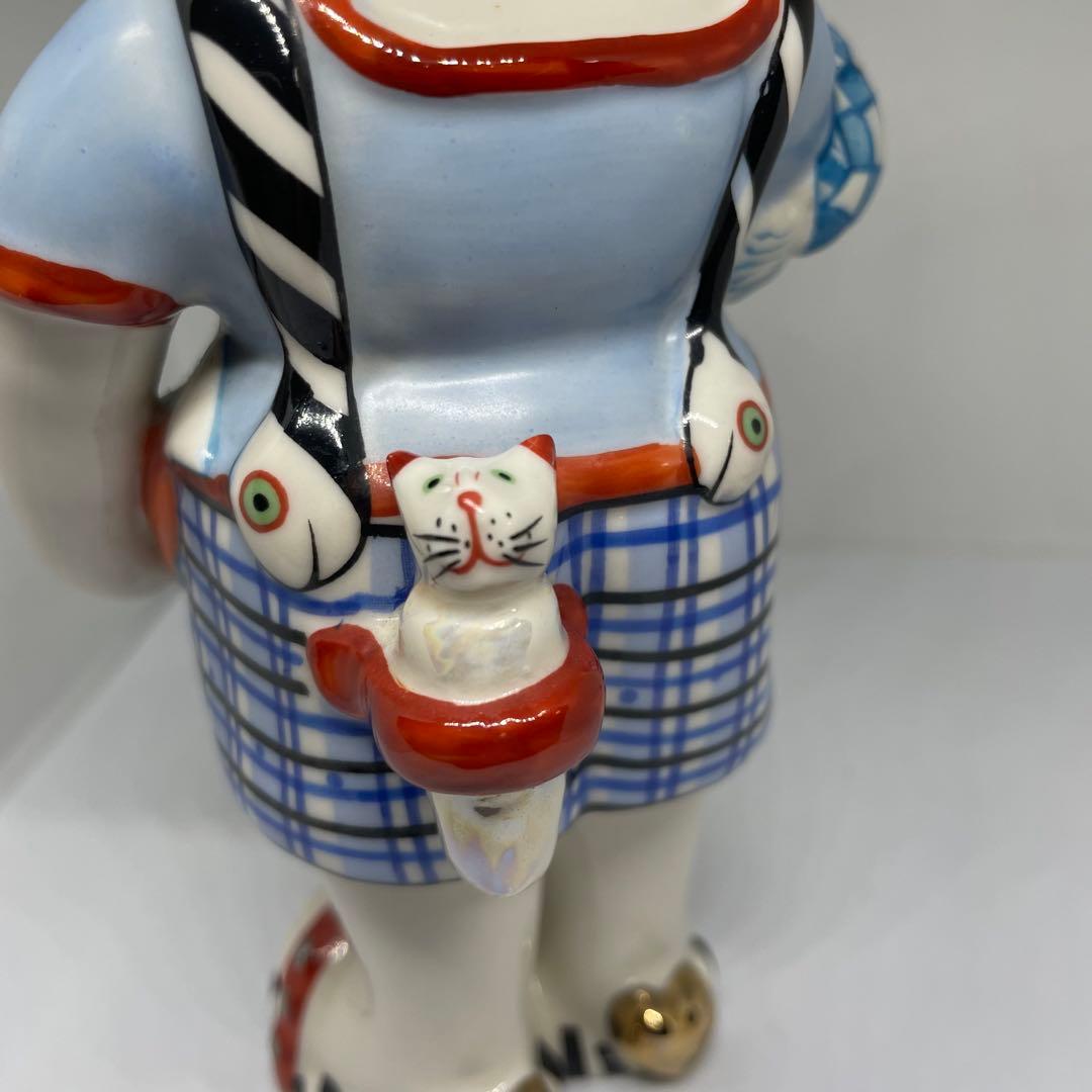 廃盤品　ビレロイ&ボッホ 猫 フィギュリン　ベネディクトファミリー