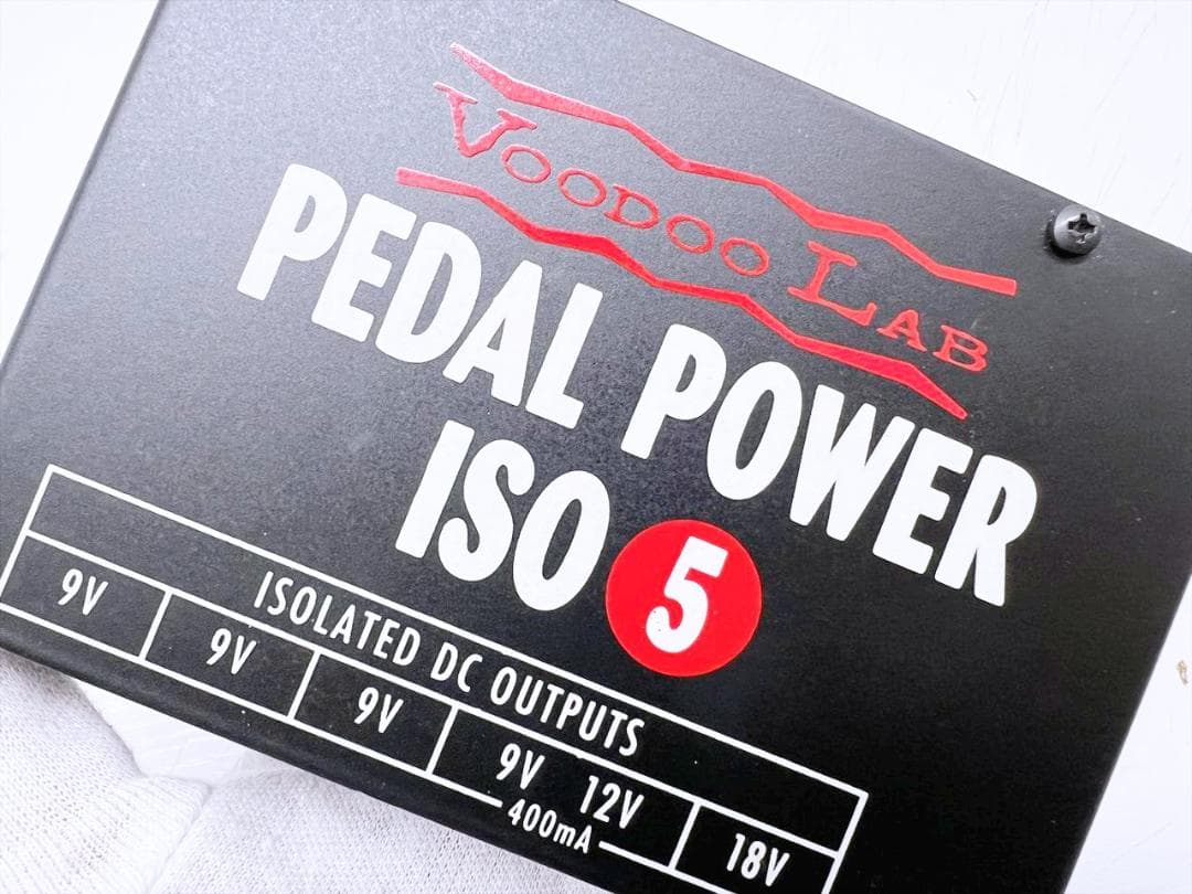 動作品　美品　ブードゥーラブ　PEDAL　POWER　ISO-5　パワーペダル