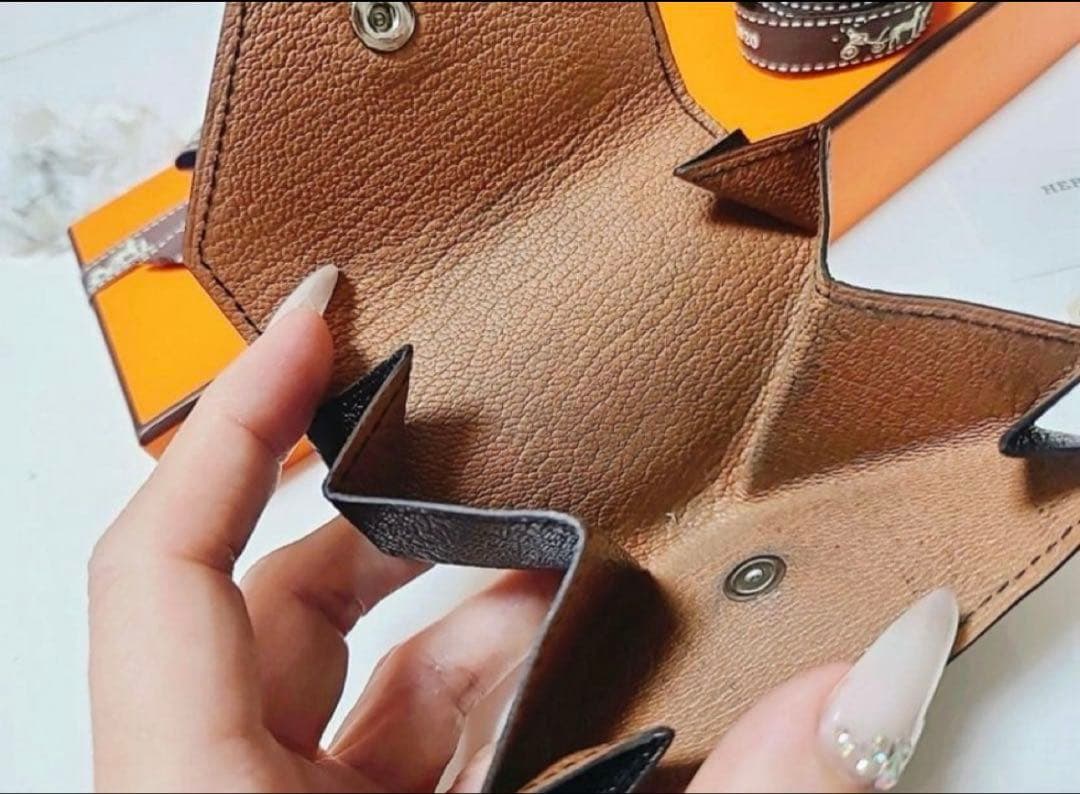 即発送　国内正規店購入HERMES ルヴァンキャトル(ケース) ノアール