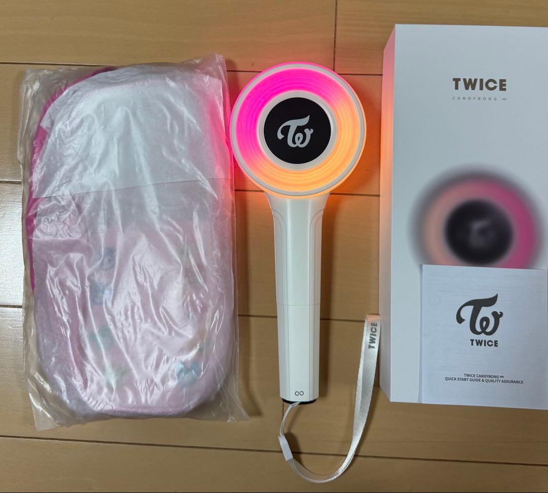 TWICE ペンライト candybong ∞ ケース付き　美品