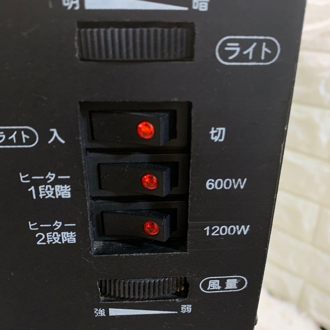 EUPR 暖炉型電気ヒーター ブラック TSI-BLT999B