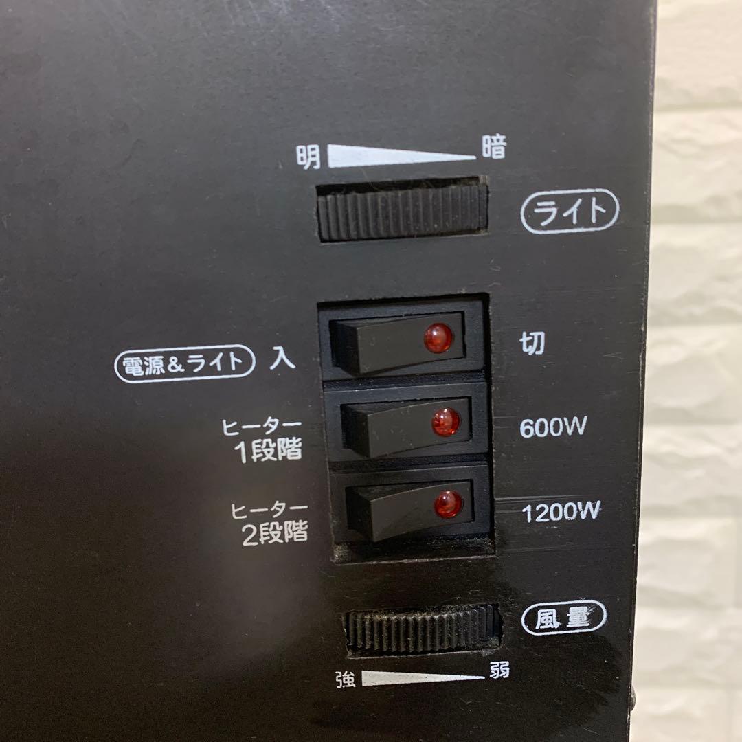 EUPR 暖炉型電気ヒーター ブラック TSI-BLT999B
