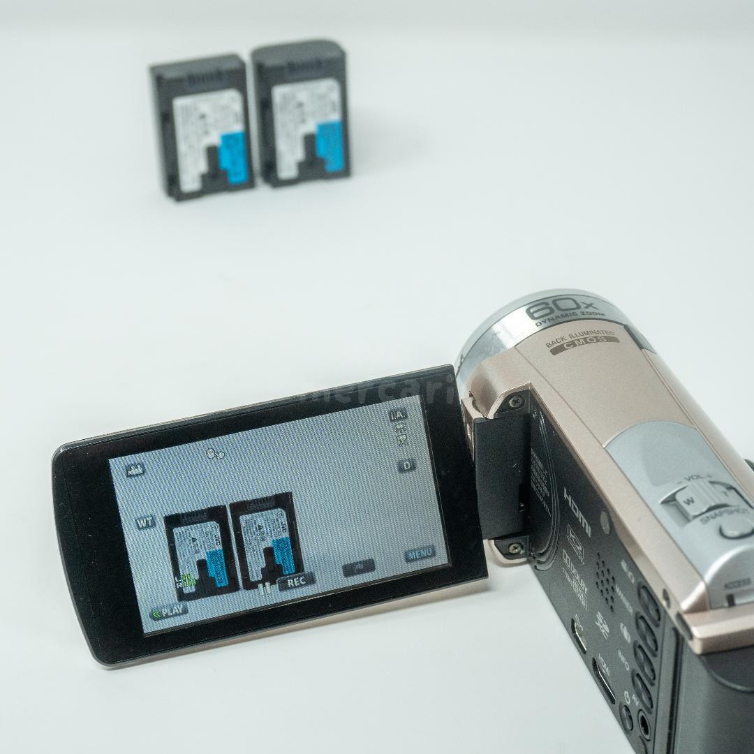 JVCケンウッドビデオカメラ GZ-HM99-B GZ-E355-N セット