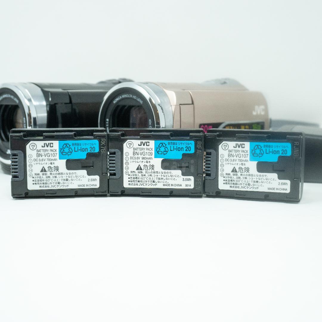 JVCケンウッドビデオカメラ GZ-HM99-B GZ-E355-N セット