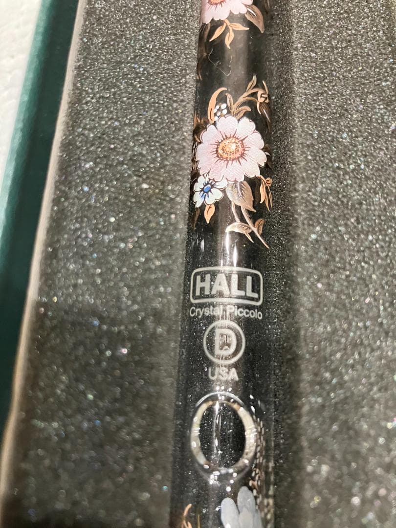 HALL CRYSTAL フルート ピッコロ D管 CAROLINA
