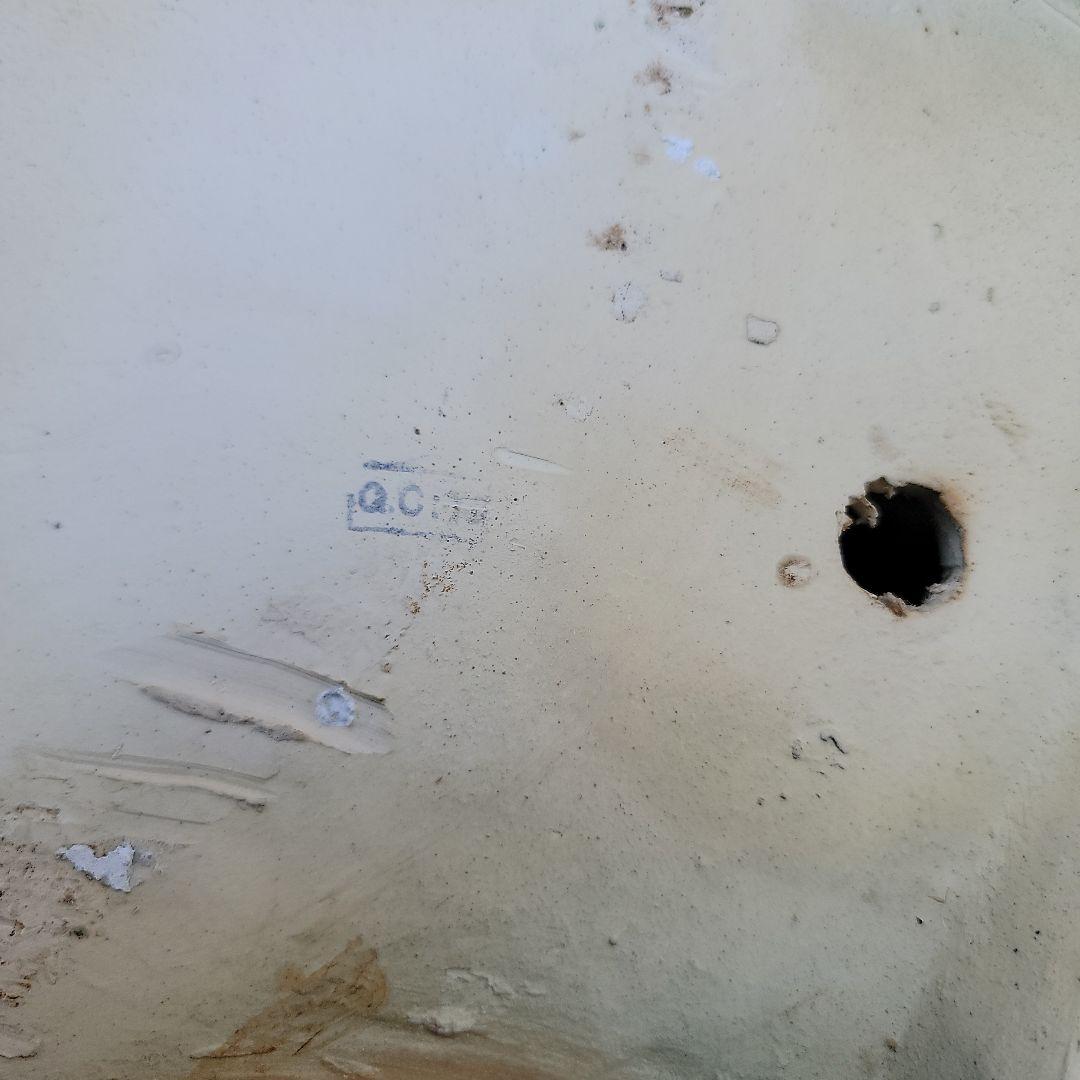 大型ガーデンオブジェ　プランター　置物　犬のフィギュア付き　ヴィンテージ