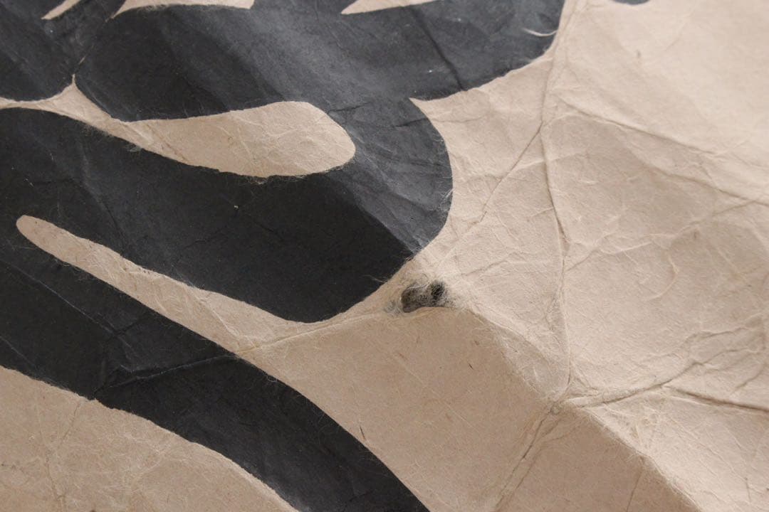 No5307掛軸　南無妙法蓮華経　一行書　題目　日蓮宗　紙本　仏教美術　送料無料