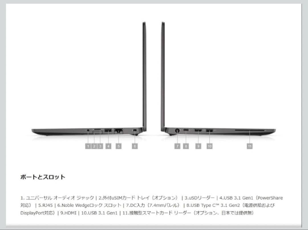 Dell ノートPC 即日対応 ＆ 値下げ交渉可です！
