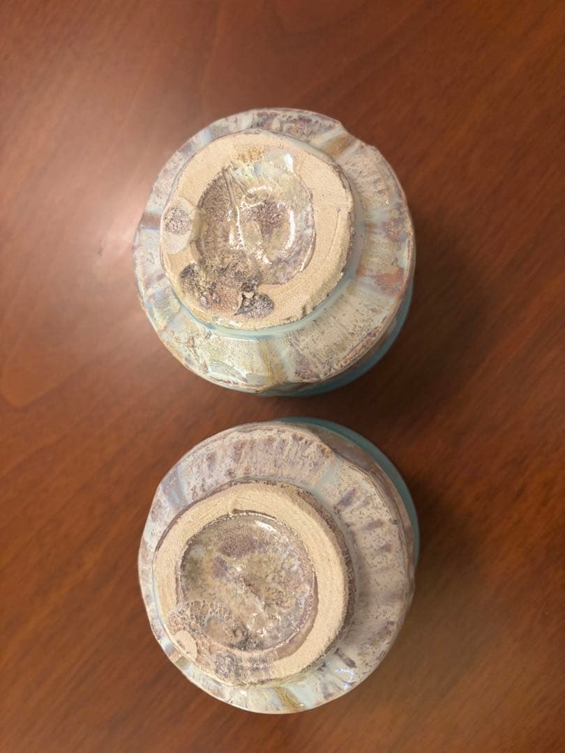 カップと皿★青山鉄郎作品（矢窯窯) 2セット