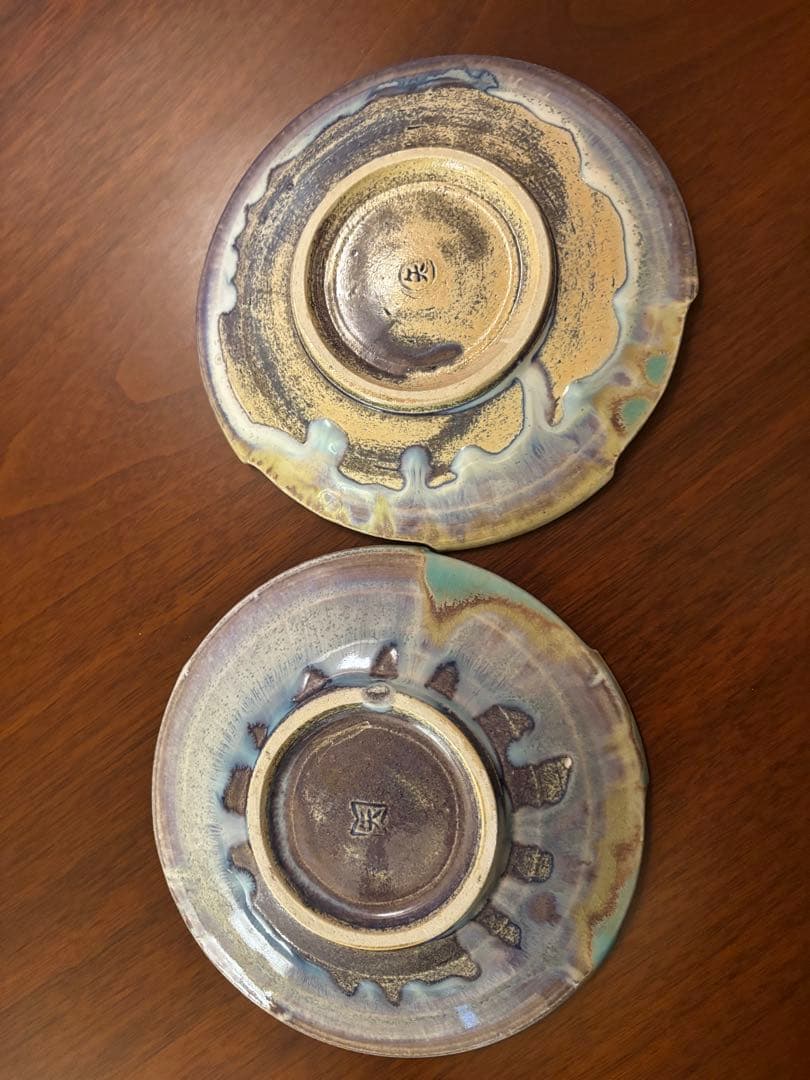 カップと皿★青山鉄郎作品（矢窯窯) 2セット