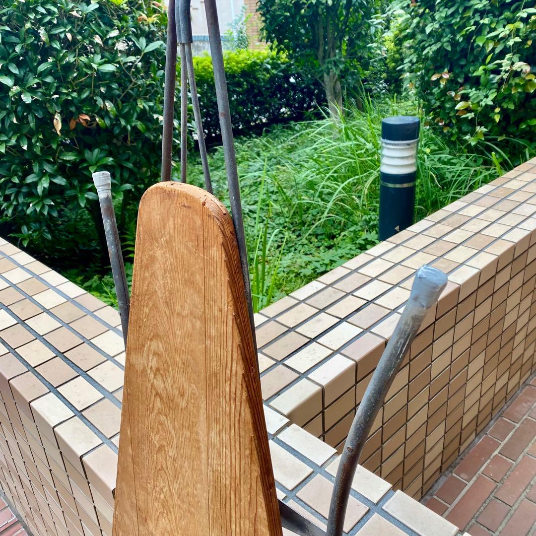 アイロン台★アウトドアテーブル★ビンテージUSAアンティーク★アメリカ店舗什器