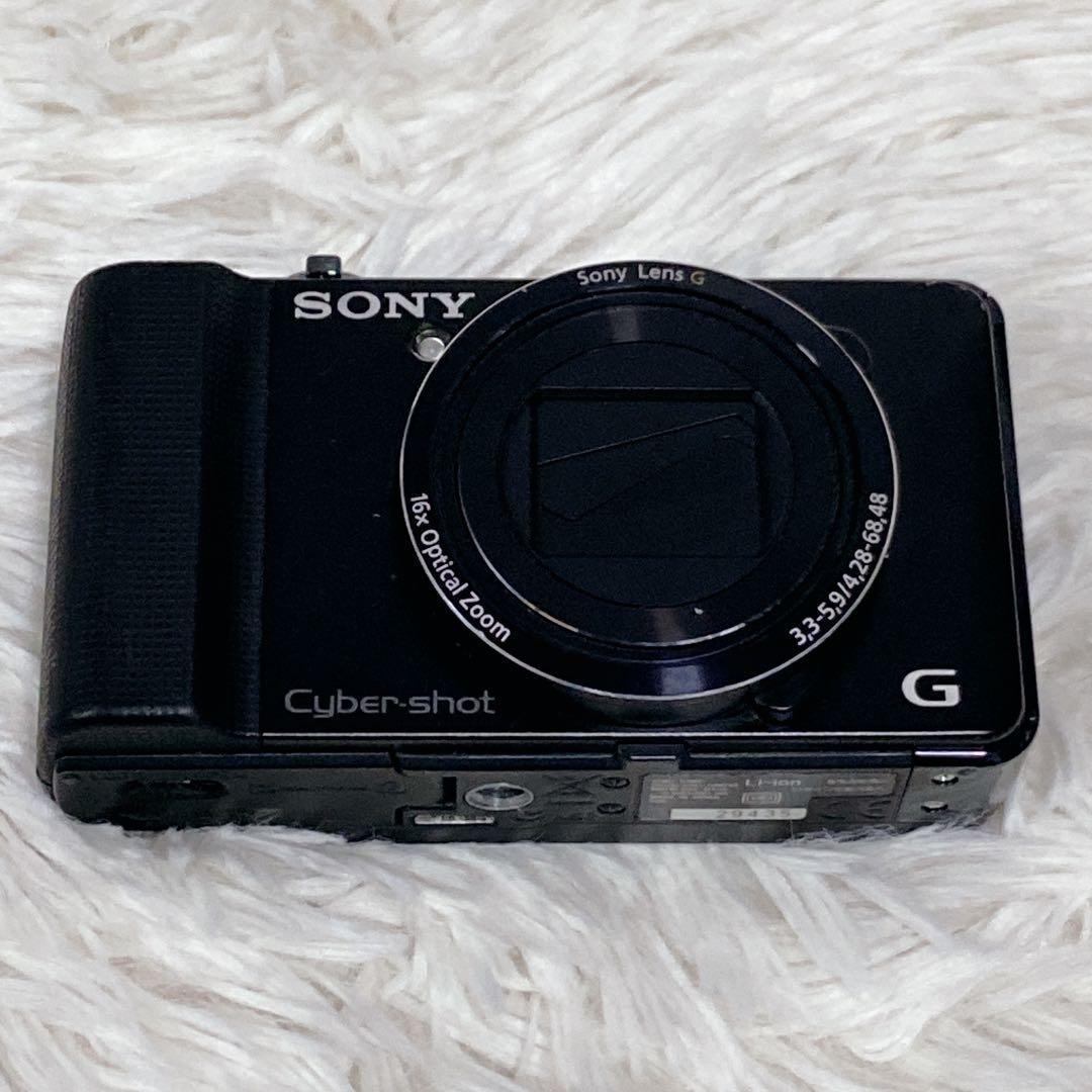【極美品】 SONY ソニー DSC-HX9V デジタルカメラ バッテリー 黒