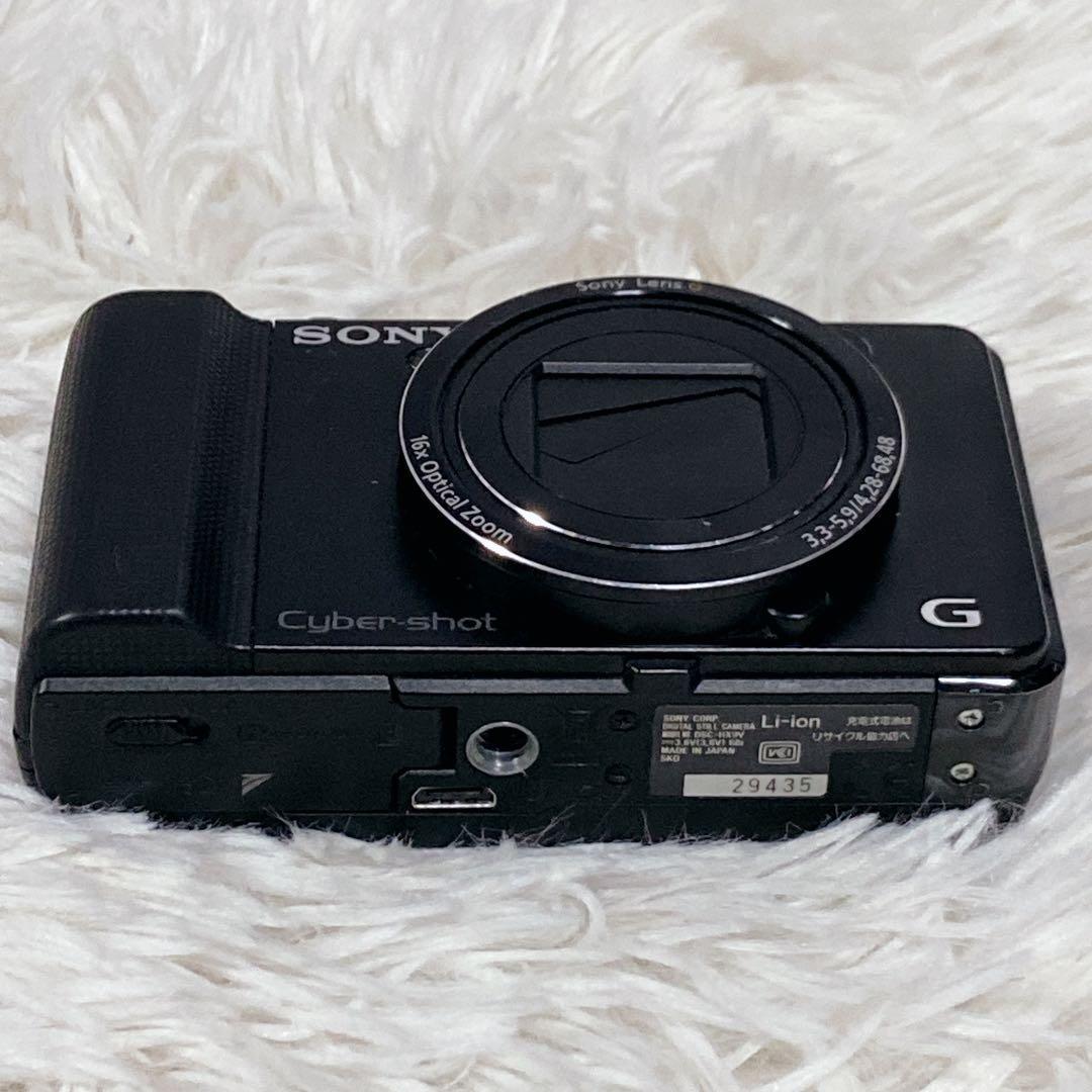 【極美品】 SONY ソニー DSC-HX9V デジタルカメラ バッテリー 黒