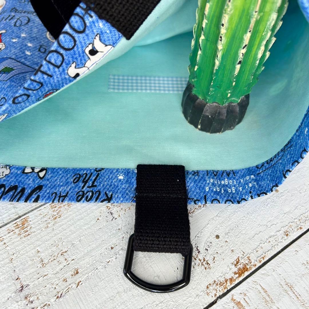 いろいろ使える　男の子 入園入学バッグ４点セット　ハンドメイド