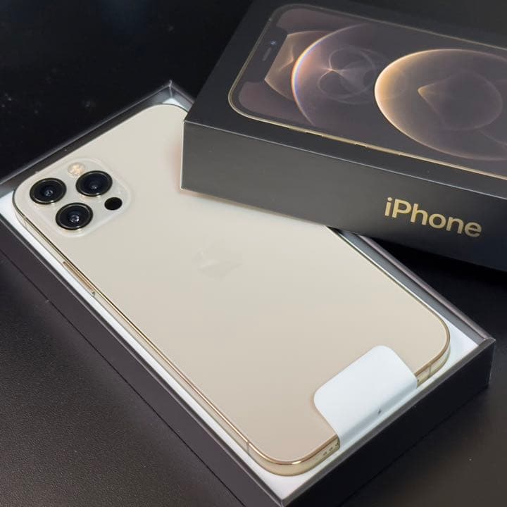 iPhone 12 pro ゴールド 256 GB SIMフリー