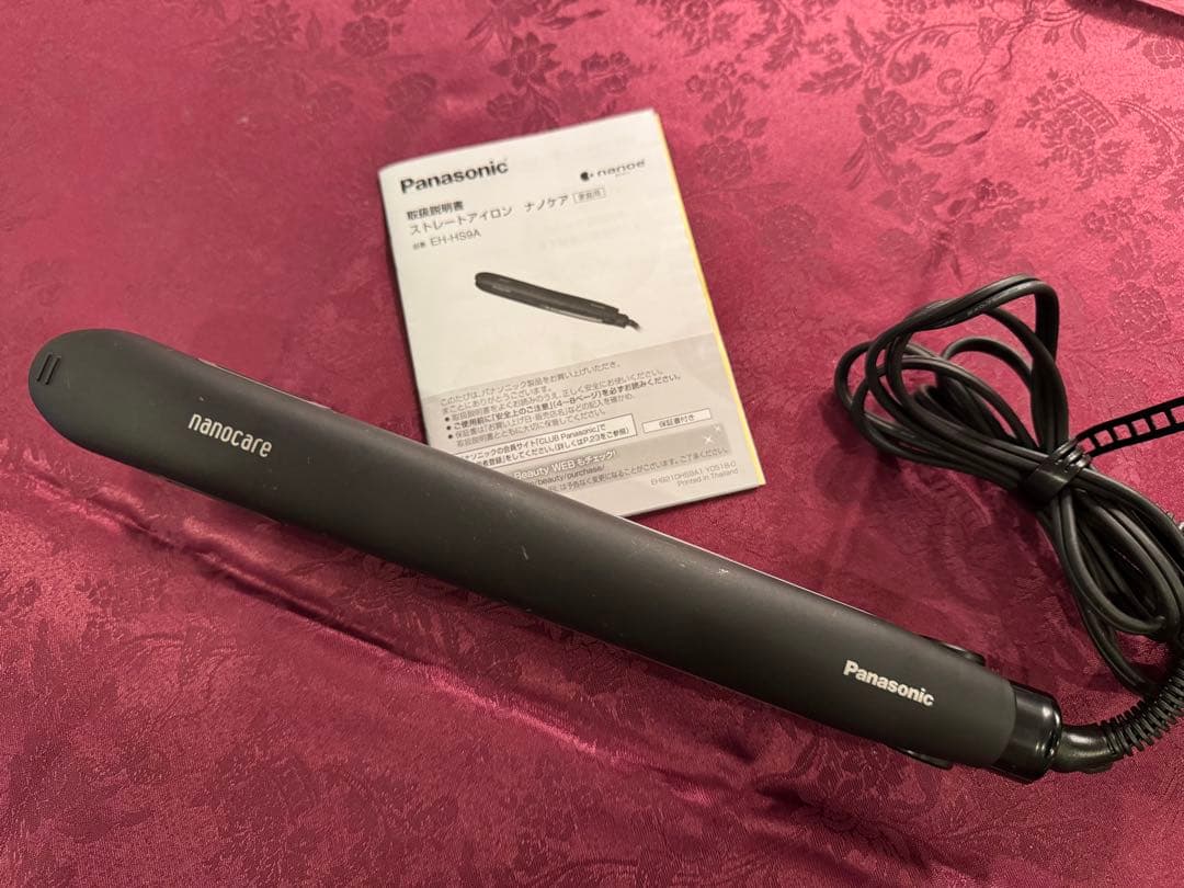 社会人さま専用　Panasonic ナノケア ヘアアイロン　EH-HS9A