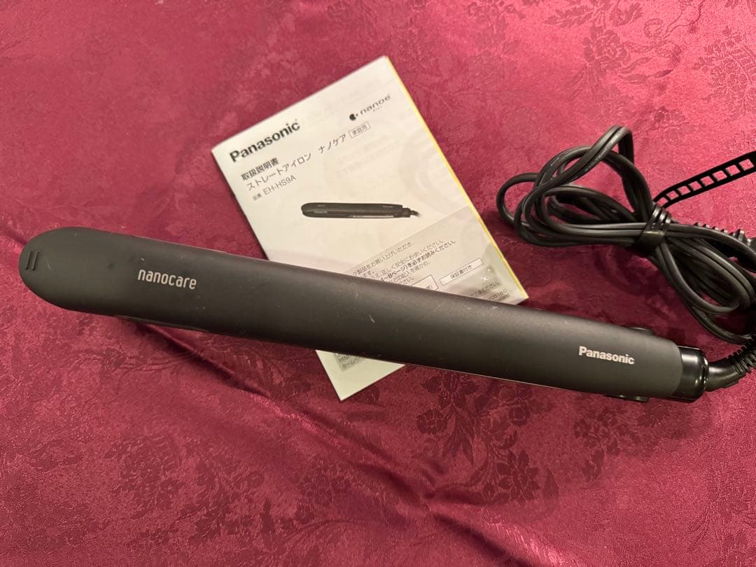社会人さま専用　Panasonic ナノケア ヘアアイロン　EH-HS9A