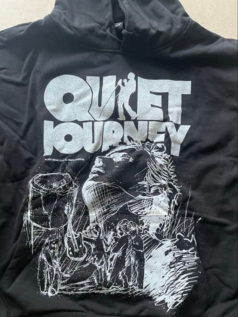 【菅田将暉 QUIET JOURNEY フーディ　ブラック　Mサイズ】