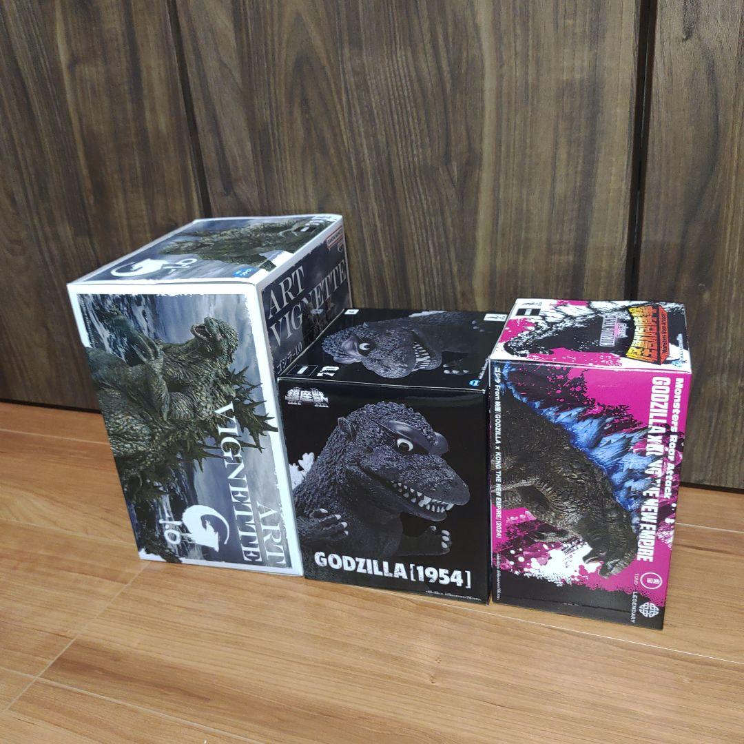ゴジラ-1.0　フィギュア　10体　怪獣咆哮撃　ゴジラ 東宝怪獣シリーズ 鎮座獣
