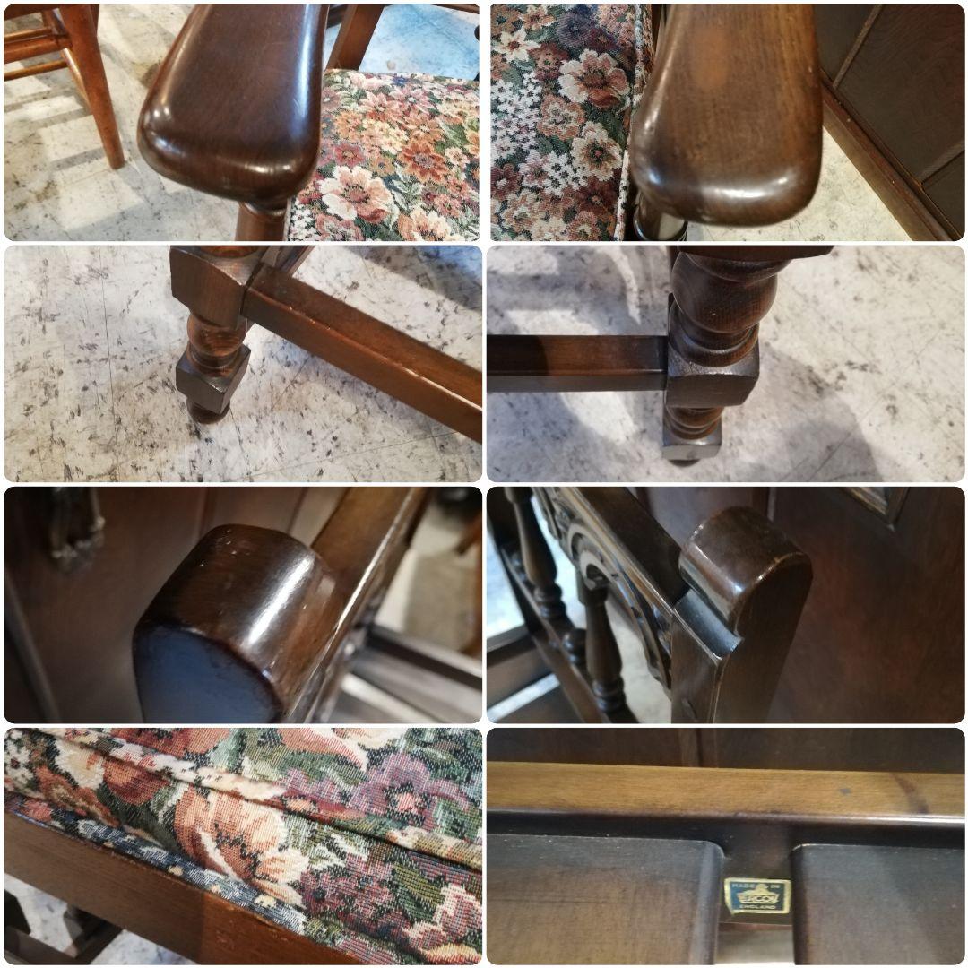 M● ☞Ercol☜ヴィンテージアームヨークシャーチェア