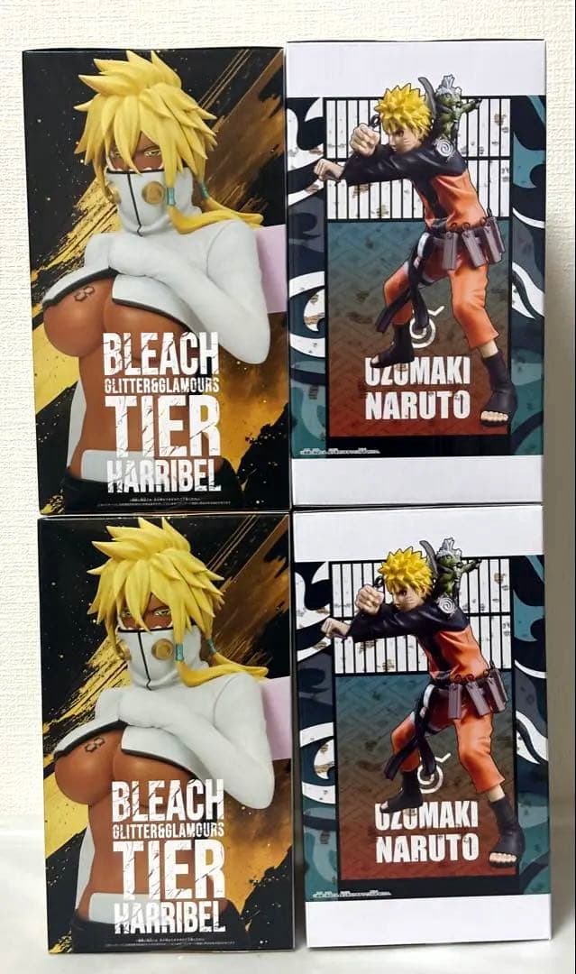 BLEACH グリグラ ティア・ハリベル、ナルト グランディスタ うずまきナルト