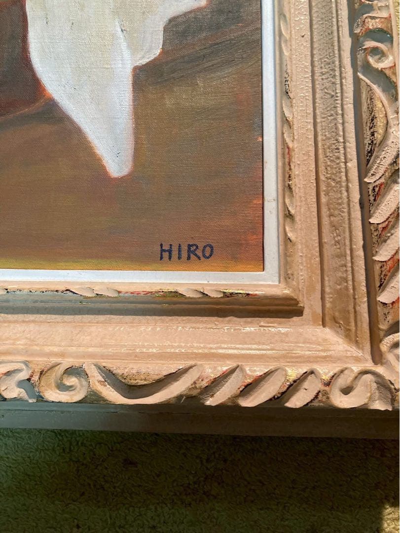 HIRO 静物画 果物と箱