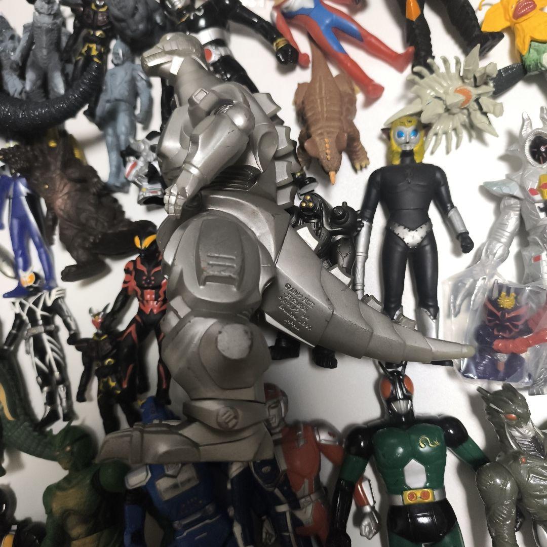ウルトラマン　仮面ライダー　特撮　ソフビ　まとめ売り