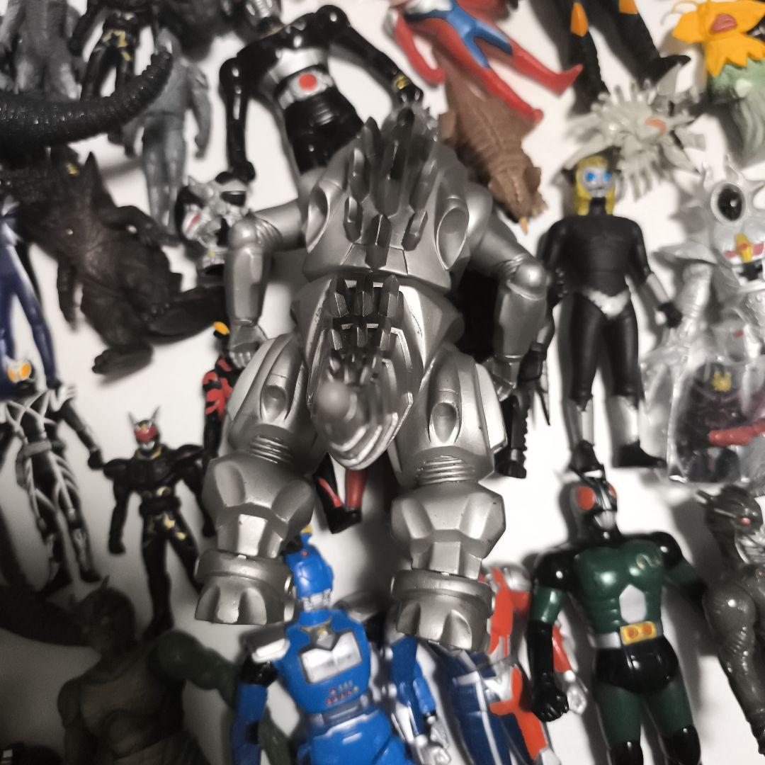 ウルトラマン　仮面ライダー　特撮　ソフビ　まとめ売り