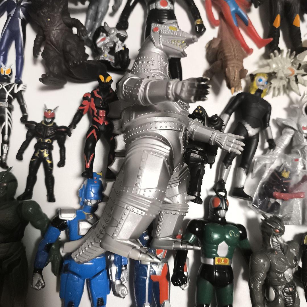 ウルトラマン　仮面ライダー　特撮　ソフビ　まとめ売り