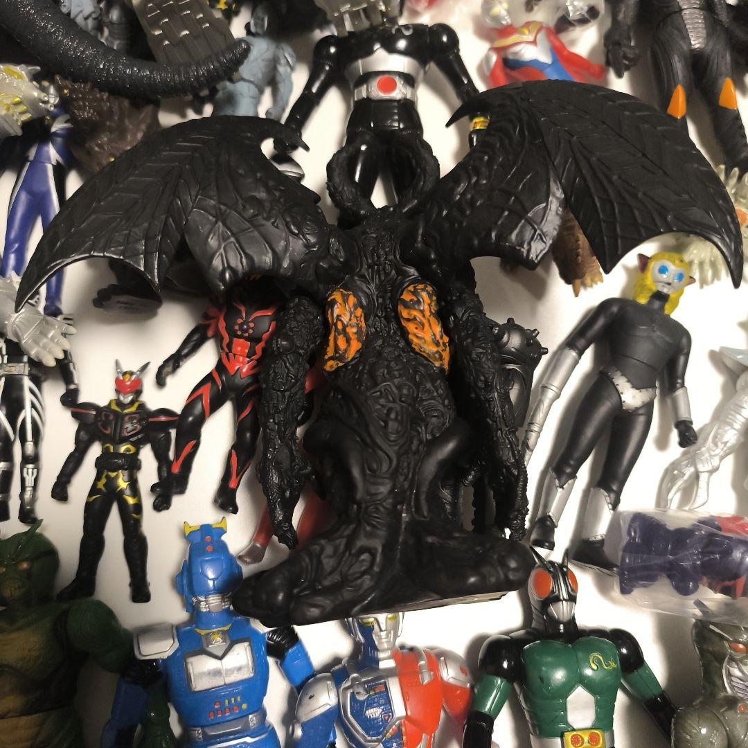 ウルトラマン　仮面ライダー　特撮　ソフビ　まとめ売り