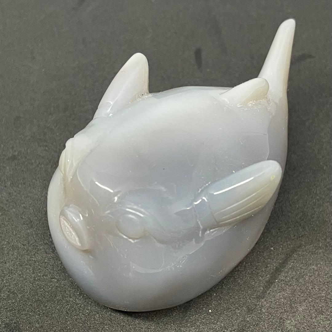 【珍品！】瑪瑙ふぐ置物