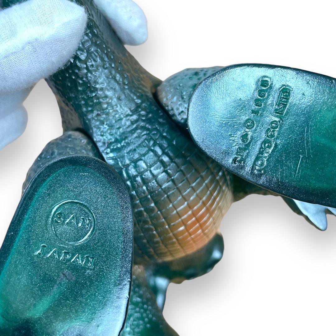 当時 怪獣 マルサン 赤目 バラゴン ソフビ