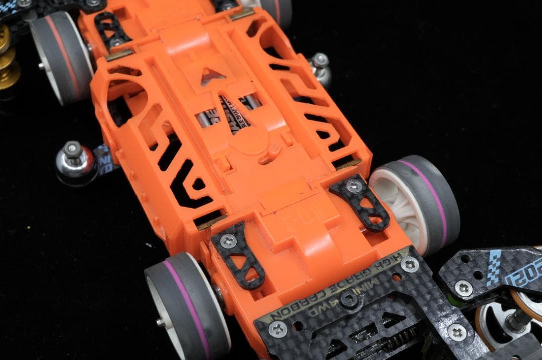 ミニ四駆　タミヤ　MSフレキ完成品　海外大会マシン