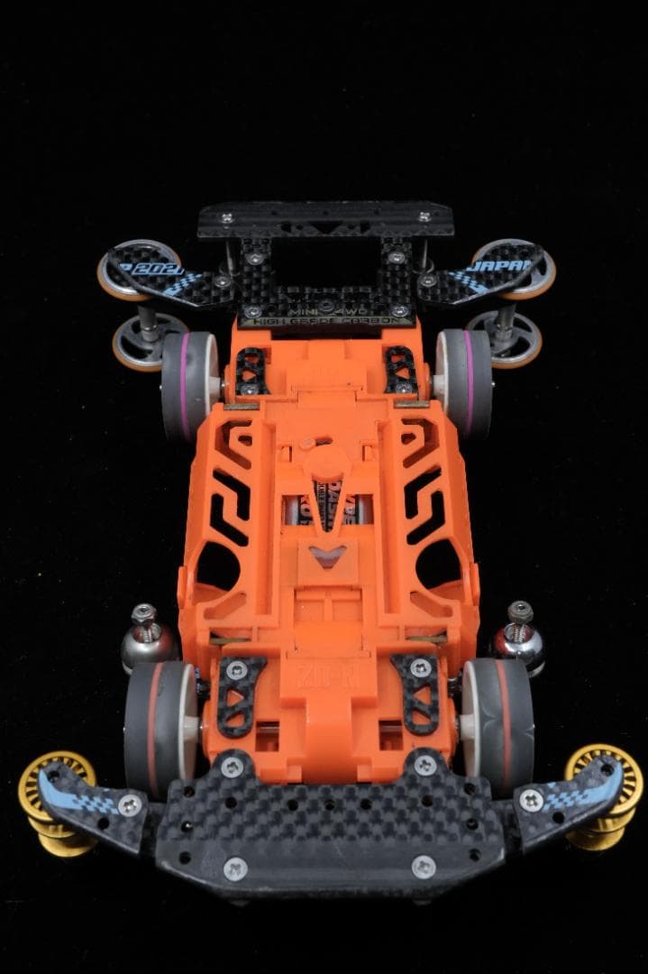ミニ四駆　タミヤ　MSフレキ完成品　海外大会マシン