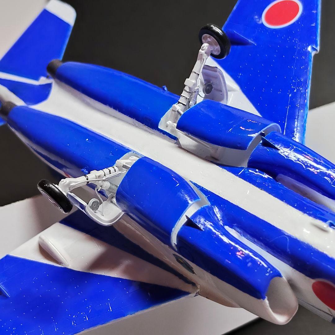 1/72 T-4ブルーインパルス　プラモデル完成品