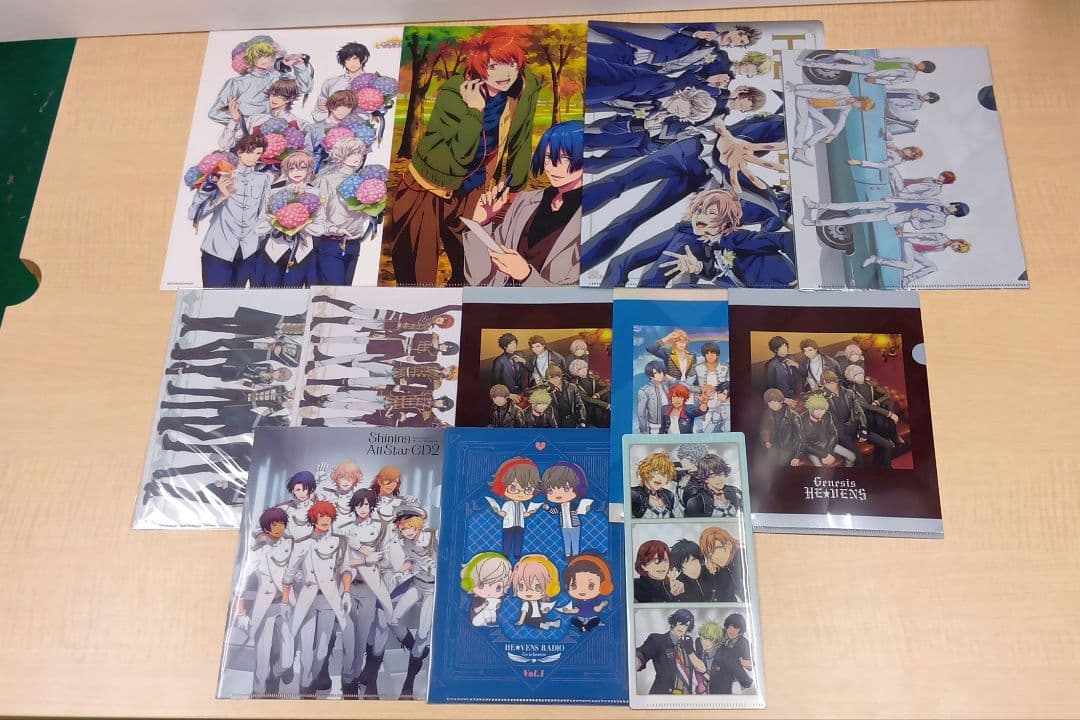 ❶うたプリ クリアファイル ポストカード ブロマイド 色紙など 大量 まとめ売り