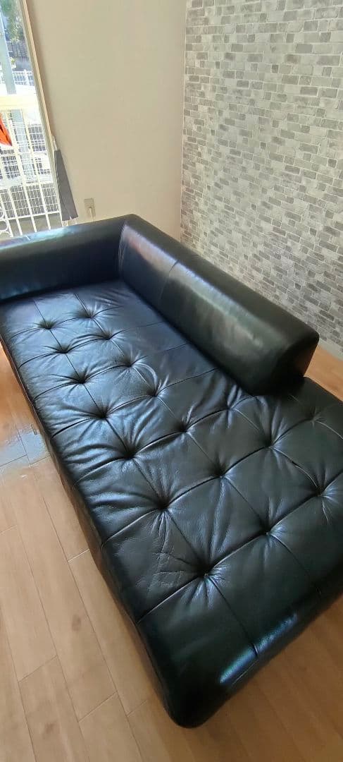大塚家具 本皮レザー ソファ （引き取りのみ）