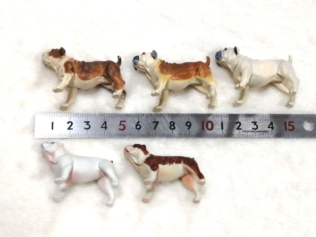 5匹まとめ売り ブルドッグ チョコエッグ スクラッチ当選品など