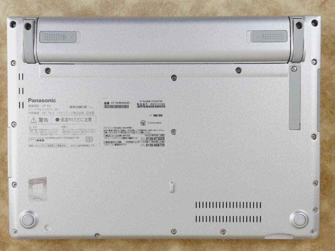 【美品】Let's note CF-SV9 新品SSD、バッテリー100%