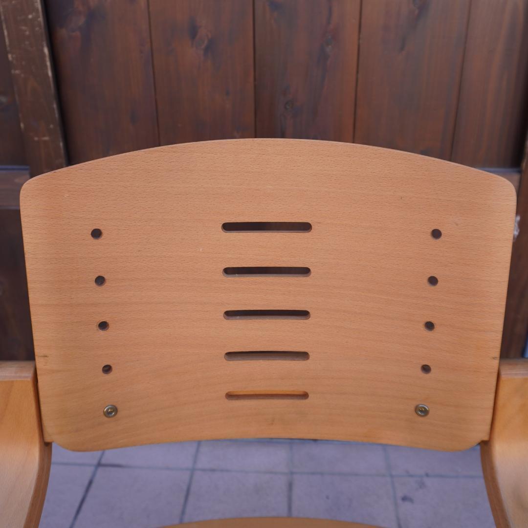 フォルミオ ビーチ材 デスクチェア 調整可 北欧デンマーク 学習椅子 キッズ