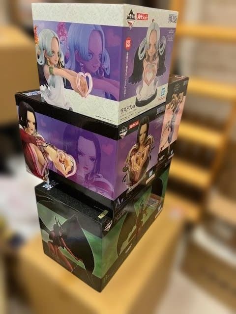 ワンピース一番くじ フィギュア4点セット