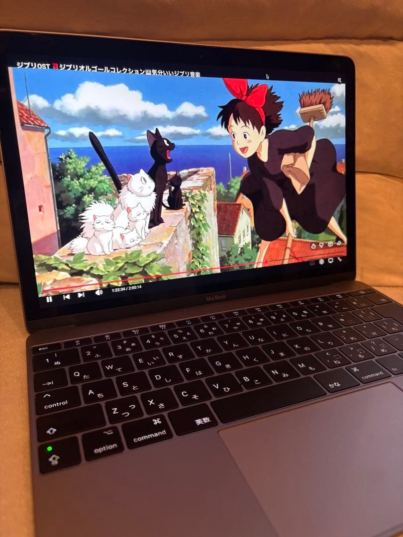 MacBook 12㌅ (2017)スペースグレーA1534/8G/256G
