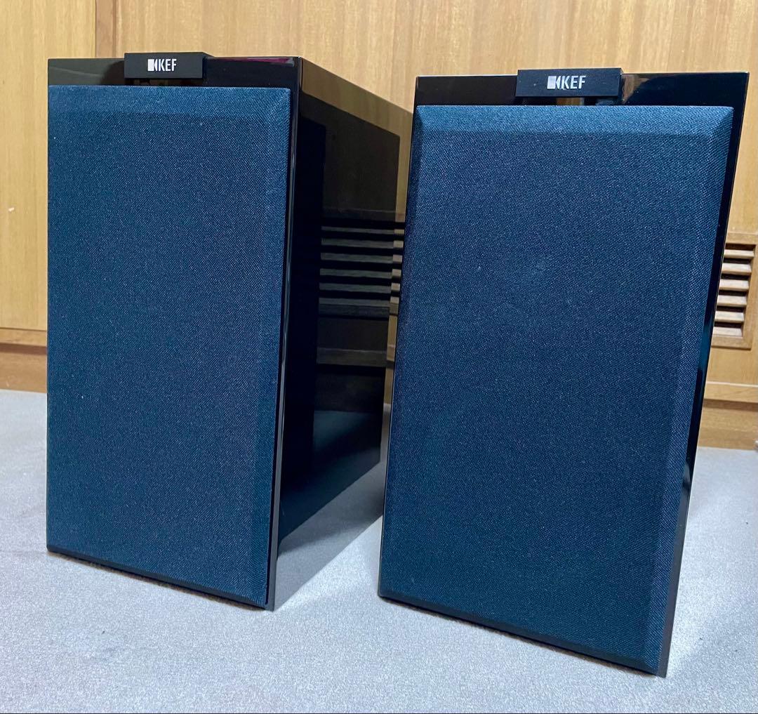 【名機/希少】KEF R300 ピアノブラック スピーカー ペア