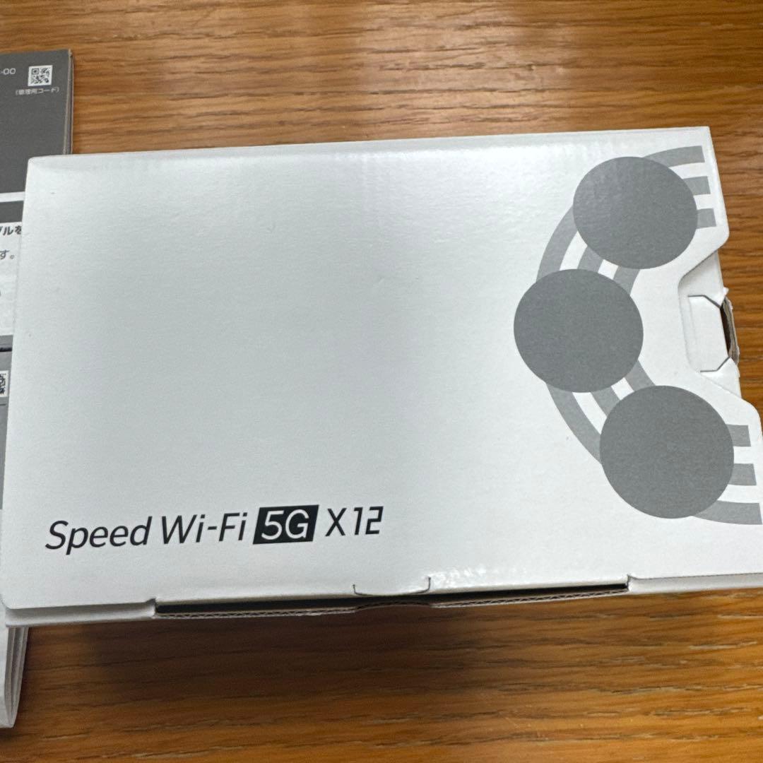 Speed Wi-Fi 5G X12 NAR03 SIMフリー NEC 本体のみ