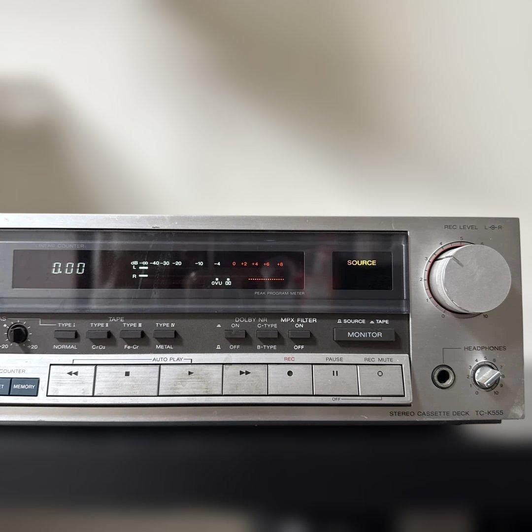 SONY TC-K555 カセットデッキ